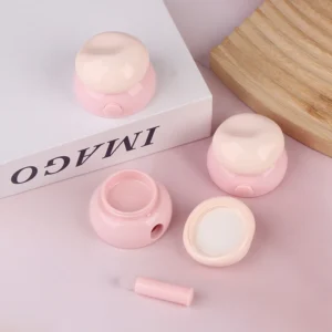 3.5g Mini Cosmetic Empty Jar Pots Makeup Skincare Container Face Cream Box Lip Balm Box With Silicone Spoon Refillable Bottles